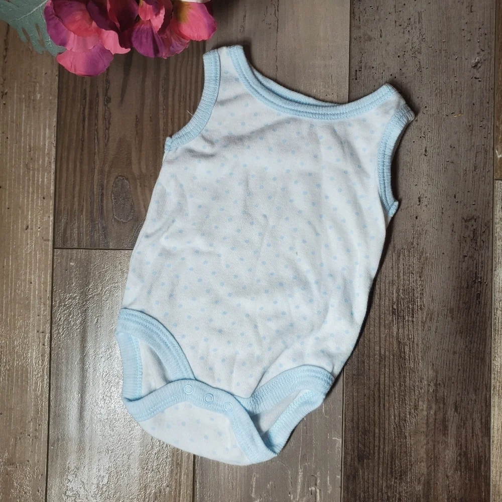 Kyle and Deena New York Baby Boy 3-6m Light Blue Bodysuit Onesie NWOT